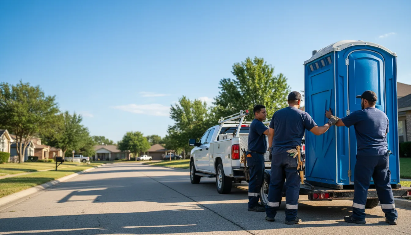 Portable Toilet Rental in Bunker Hill, KS near me